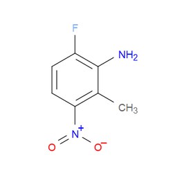 Aobchem&nbsp;6-Fluoro-2-methyl-3-nitroaniline | ≥97% | CAS 153894-55-4 | C7H7FN2O2 | 500mg