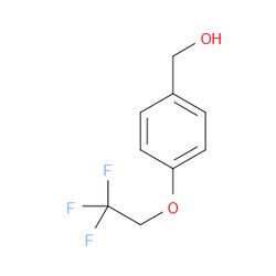 Aobchem&nbsp;4-(2 2 2-Trifluoroethoxy)benzenemethanol | ≥95% | CAS 1020949-12-5 | C9H9F3O2 | 1g