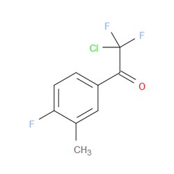 Aobchem&nbsp;2-Chloro-2 2-difluoro-1-(4-fluoro-3-methylphenyl)ethanone | ≥95% | CAS 1352217-79-8 | C9H6ClF3O | 1g