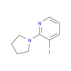 Aobchem&nbsp;3-Iodo-2-(1-pyrrolidinyl)pyridine | ≥95% | CAS 1235440-37-5 | C9H11IN2 | 5g