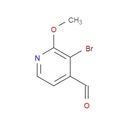 Aobchem&nbsp;3-Bromo-2-methoxyisonicotinaldehyde | ≥95% | CAS 1227605-71-1 | C7H6BrNO2 | 500mg
