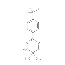 Aobchem&nbsp;4-Trifluoromethyl-benzoic acid 2 2-dimethyl-propyl ester | ≥97% | CAS 204779-82-8 | C13H15F3O2 | 250mg