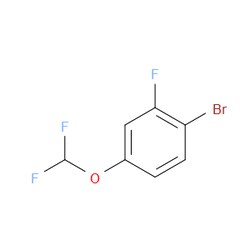 Aobchem&nbsp;1-Bromo-4-difluoromethoxy-2-fluorobenzene | ≥97% | CAS 1242258-38-3 | C7H4BrF3O | 5g