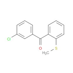 Aobchem&nbsp;Methanone  (3-chlorophenyl)[2-(methylthio)phenyl]- | ≥95% | CAS 951888-01-0 | C14H11ClOS | 1g