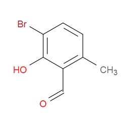 Aobchem&nbsp;3-Bromo-2-hydroxy-6-methylbenzaldehyde | ≥97% | CAS 160561-95-5 | C8H7BrO2 | 1g