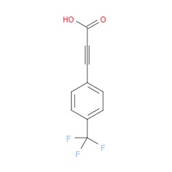 Aobchem&nbsp;3-[4-(Trifluoromethyl)phenyl]-2-propynoic acid | ≥97% | CAS 3792-88-9 | C10H5F3O2 | 500mg