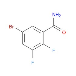 Aobchem&nbsp;5-Bromo-2 3-difluorobenzamide | ≥97% | CAS 1626337-90-3 | C7H4BrF2NO | 250mg