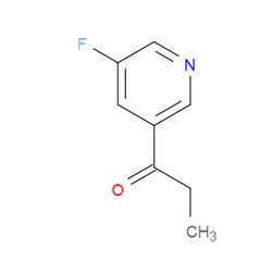 Aobchem&nbsp;1-(5-Fluoro-3-pyridinyl)-1-propanone | ≥95% | CAS 1251334-09-4 | C8H8FNO | 250mg