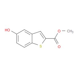 Aobchem&nbsp;Methyl 5-hydroxybenzo[b]thiophene-2-carboxylate | ≥95% | CAS 82788-15-6 | C10H8O3S | 500mg