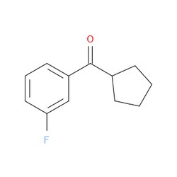 Aobchem&nbsp;Cyclopentyl(3-fluorophenyl)methanone | ≥95% | CAS 898791-46-3 | C12H13FO | 1g