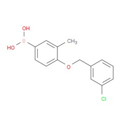 Aobchem (4-((3-Chlorobenzyl)oxy)-3-methylphenyl)boronic acid | ≥97% | CAS