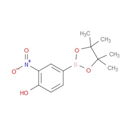 Aobchem&nbsp;4-Hydroxy-3-nitrophenylboronic acid  pinacol ester | ≥97% | CAS 1072945-08-4 | C12H16BNO5 | 1g