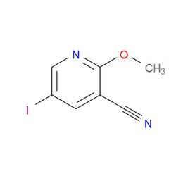 Aobchem&nbsp;5-Iodo-2-methoxy-3-pyridinecarbonitrile | ≥97% | CAS 1446002-31-8 | C7H5IN2O | 5g