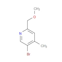Aobchem&nbsp;5-Bromo-2-(methoxymethyl)-4-methylpyridine | ≥97% | CAS 1798295-16-5 | C8H10BrNO | 5g