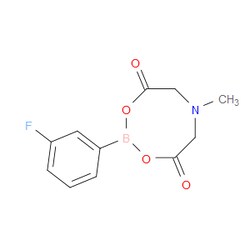Aobchem&nbsp;3-Fluorophenylboronic acid mida ester | ≥95% | CAS 1311484-55-5 | C11H11BFNO4 | 1g