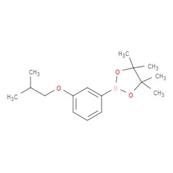 Aobchem&nbsp;4 4 5 5-Tetramethyl-2-[3-(2-methylpropoxy)phenyl]-1 3 2-dioxaborolane | ≥97% | CAS 1338916-31-6 | C16H25BO3 | 500mg