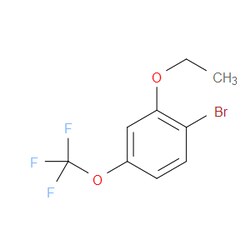 Aobchem&nbsp;1-Bromo-2-ethoxy-4-(trifluoromethoxy)benzene | ≥95% | CAS 1162261-92-8 | C9H8BrF3O2 | 5g