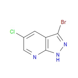AOBCHEM&nbsp;3-Bromo-5-chloro-1H-pyrazolo[3 4-b]pyridine | ≥97% | CAS 1245649-96-0 | C6H3BrClN3 | 1g