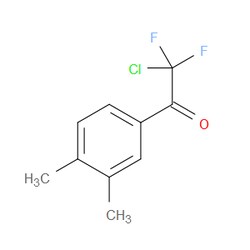 Aobchem&nbsp;2-Chloro-1-(3 4-dimethylphenyl)-2 2-difluoroethanone | ≥95% | CAS 1352214-84-6 | C10H9ClF2O | 500mg