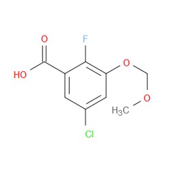 Aobchem&nbsp;5-Chloro-2-fluoro-3-(methoxymethoxy)benzoic acid | ≥97% | CAS 2734778-87-9 | C9H8ClFO4 | 5g