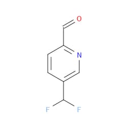 Aobchem&nbsp;5-(Difluoromethyl)picolinaldehyde | ≥95% | CAS 955112-64-8 | C7H5F2NO | 250mg
