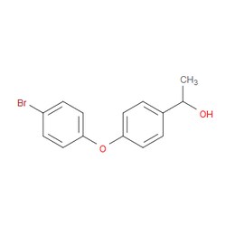 Aobchem&nbsp;1-(4-(4-Bromophenoxy)phenyl)ethanol | ≥95% | CAS 1156865-40-5 | C14H13BrO2 | 1g