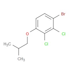 Aobchem&nbsp;1-Bromo-2 3-dichloro-4-isobutoxybenzene | ≥95% | CAS 1881329-96-9 | C10H11BrCl2O | 1g