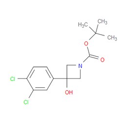Aobchem 1 1-Dimethylethyl 3-(3 4-dichlorophenyl)-3-hydroxy-1-azetidinecarboxylate