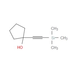 Aobchem&nbsp;1-[2-(Trimethylsilyl)ethynyl]cyclopentanol | ≥95% | CAS 71321-24-9 | C10H18OSi | 250mg
