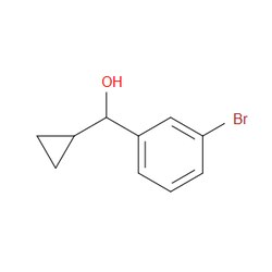 Aobchem&nbsp;3-Bromo- -cyclopropylbenzenemethanol | ≥97% | CAS 79134-92-2 | C10H11BrO | 500mg