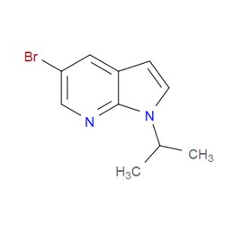 Aobchem&nbsp;5-Bromo-1-(1-methylethyl)-1H-pyrrolo[2 3-b]pyridine | ≥95% | CAS 1059064-04-8 | C10H11BrN2 | 1g