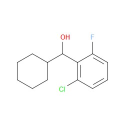 Aobchem&nbsp;(2-Chloro-6-fluorophenyl)(cyclohexyl)methanol | ≥95% | CAS 1226067-36-2 | C13H16ClFO | 500mg