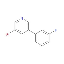 Aobchem&nbsp;3-Bromo-5-(3-fluorophenyl)-pyridine | ≥95% | CAS 1276123-21-7 | C11H7BrFN | 5g