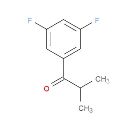 Aobchem&nbsp;1-Propanone  1-(3 5-difluorophenyl)-2-methyl- | ≥95% | CAS 1226351-20-7 | C10H10F2O | 5g