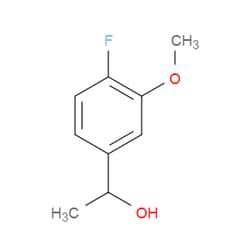 Aobchem&nbsp;1-(4-Fluoro-3-methoxyphenyl)ethanol | ≥97% | CAS 870849-56-2 | C9H11FO2 | 1g