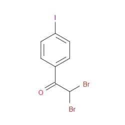 Aobchem&nbsp;2 2-Dibromo-1-(4-iodophenyl)ethanone | ≥95% | CAS 556110-57-7 | C8H5Br2IO | 500mg