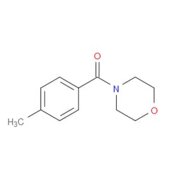 Aobchem&nbsp;Morpholino(p-tolyl)methanone | ≥97% | CAS 63833-44-3 | C12H15NO2 | 5g