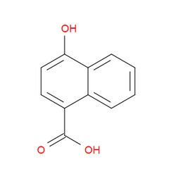 Aobchem&nbsp;4-Hydroxy-1-naphthoic acid | ≥95% | CAS 7474-97-7 | C11H8O3 | 500mg
