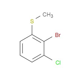 Aobchem&nbsp;(2-Bromo-3-chlorophenyl)(methyl)sulfane | ≥97% | CAS 1781446-99-8 | C7H6BrClS | 5g