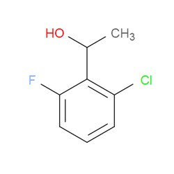 Aobchem&nbsp;1-(2-Chloro-6-fluorophenyl)ethanol | ≥97% | CAS 87327-70-6 | C8H8ClFO | 500mg