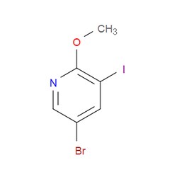 Aobchem 5-Bromo-3-iodo-2-methoxypyridine | ≥97% | CAS 578007-66-6 | C6H5BrINO