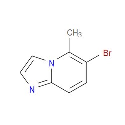 Aobchem&nbsp;6-Bromo-5-methylimidazo[1 2-a]pyridine | ≥97% | CAS 116355-19-2 | C8H7BrN2 | 500mg