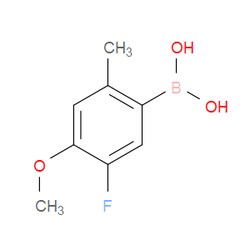 Aobchem&nbsp;5-Fluoro-4-methoxy-2-methylphenylboronic acid | ≥95% | CAS 313667-11-7 | C8H10BFO3 | 500mg