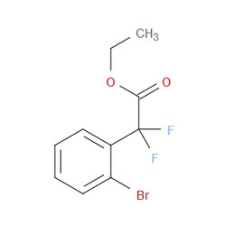 Aobchem&nbsp;Ethyl 2-bromo-   -difluorobenzeneacetate | ≥97% | CAS 1180536-37-1 | C10H9BrF2O2 | 5g