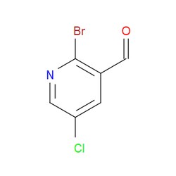 Aobchem&nbsp;2-Bromo-5-chloronicotinaldehyde | ≥97% | CAS 1227605-52-8 | C6H3BrClNO | 1g