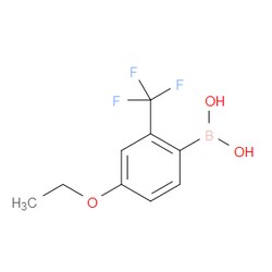 Aobchem&nbsp;4-Ethoxy-2-(trifluoromethyl)phenylboronic acid | ≥97% | CAS 313545-39-0 | C9H10BF3O3 | 5g