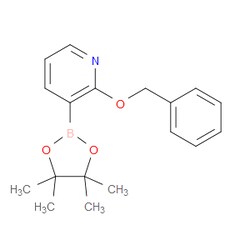 Aobchem&nbsp;2-(Benzyloxy)-3-(4 4 5 5-tetramethyl-1 3 2-dioxaborolan-2-yl)pyridine | ≥95% | CAS 1073371-81-9 | C18H22BNO3 | 1g