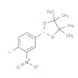 Aobchem&nbsp;4-Fluoro-3-nitrophenylboronic acid pinacol ester | ≥95% | CAS 1218791-09-3 | C12H15BFNO4 | 5g
