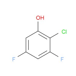 Aobchem&nbsp;2-Chloro-3 5-difluorophenol | ≥97% | CAS 206986-81-4 | C6H3ClF2O | 500mg