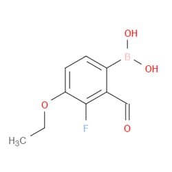 Aobchem&nbsp;4-Ethoxy-3-fluoro-2-formylphenylboronic acid | ≥97% | CAS 1246404-48-7 | C9H10BFO4 | 5g